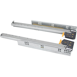 GUIDA CASS. SILVER 490 MM AMMORT. C/AGG.