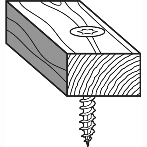 VITE TRUC TSP BRON 3,5 X 35 TORX T.F. Uso di VITE TRUC TSP BRON 3,5 X 35 TORX T.F. 505