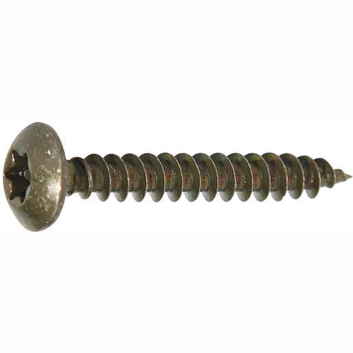 Vite per legno testa fungo filetto intero zincata nera TORX