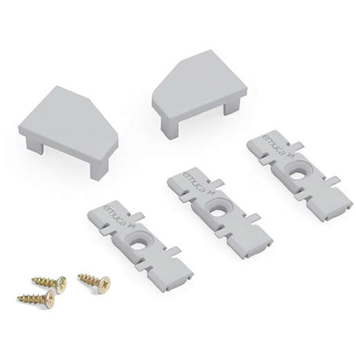 ZUBEHÖRSATZ FÜR WINKELPROFIL 10 STK