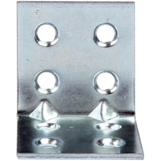 Eckverbindungsplatte aus verzinktem Eisen