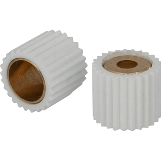 MESSINGHALTERUNG MIT WEISEM GUMMI