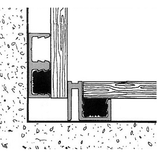 Technische Zeichnung von TRÄGERPROFIL FÜR PLATTEN AB 3 M 120
