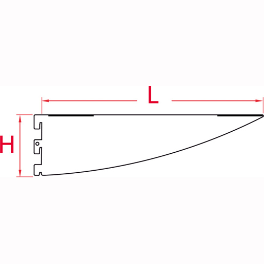 Disegno tecnico di Reggimensola vela 100