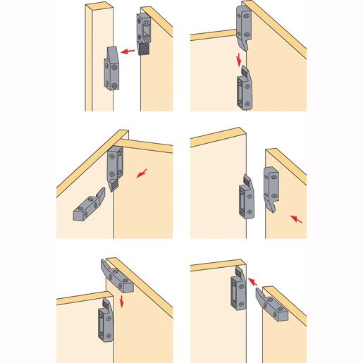 Verwendung von MULTI CLIP STUMPFSTOßVERBINDUNG 500