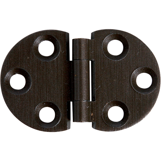 SCHARNIER MIT ABGERUNDETEN BRONZFLÜGEL