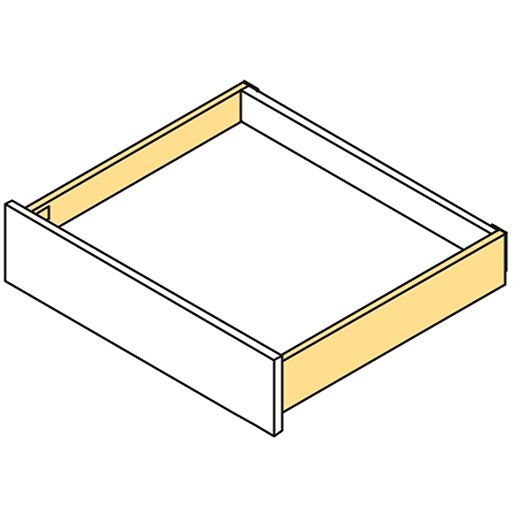 VERTEX SCHUBLADE KIT 500MM H 83 40KG BI Verwendung von VERTEX SCHUBLADE KIT 500MM H 83 40KG BI 510