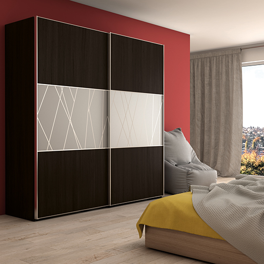 Schiebetür für Schrank Space
