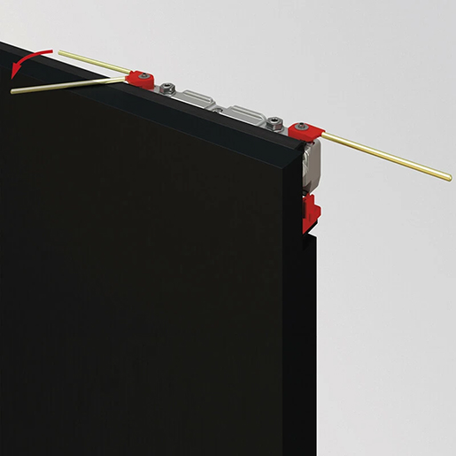 Detail von Schiebetürsystem MAGIC 2 300