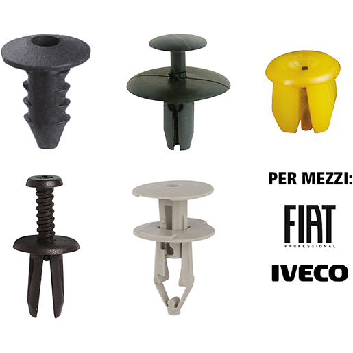 Minuteria per fissaggio carrozzeria FIAT PROFESSIONAL – IVECO