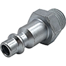Detalle de conector seguridad 883 l/m macho 1/4 300