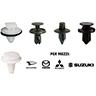 Minuteria per fissaggio carrozzeria DAIHATSU – MAZDA – MITSUBISHI – SUZUKI