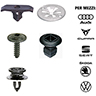 Minuteria per fissaggio carrozzeria AUDI – CUPRA – SEAT – SKODA – VOLKSWAGEN