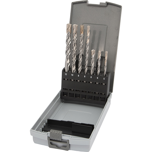 Sortiment 7 Bohrer PREMIUMLINE KING 4 Schneiden Ø 5-12 mm Sortiment 7 Bohrer PREMIUMLINE KING 4 Schneiden Ø 5-12 mm