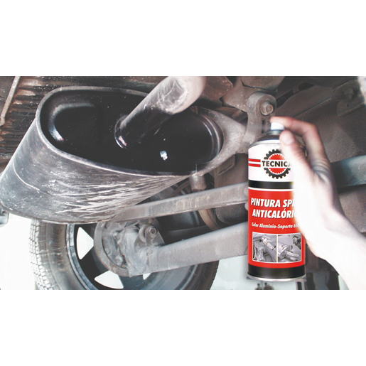 Uso de Pintura anticalórica para superficies metálicas 500