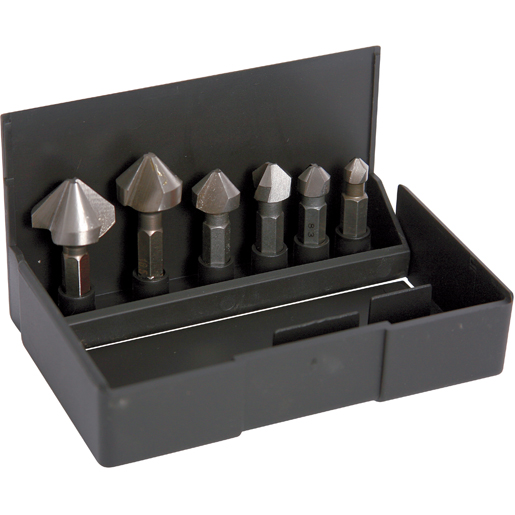 HSS countersink set with 1/4" insert