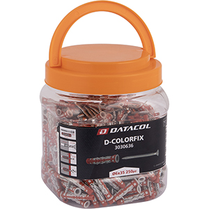 Tasselli universali con vite TPS 6x35 mm D-COLORFIX
