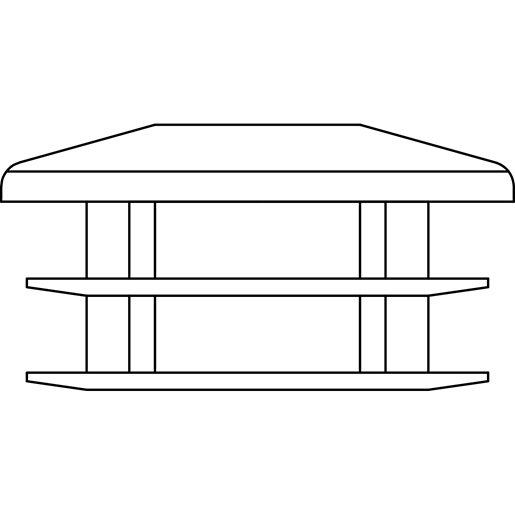 Disegno tecnico di TAPPO X PROFILATO 30X15  CONF 100PZ 100