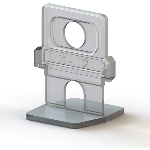 SOCKELTRÄGER DICKE 3>12 MM 100 STK