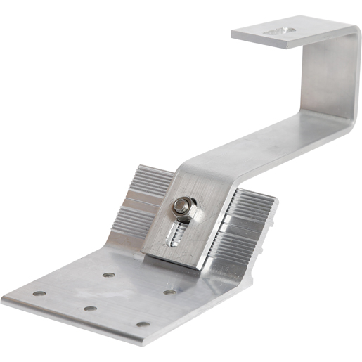 Einfach verstellbare LIGHT Halterung für Dachpfannen und -ziegel