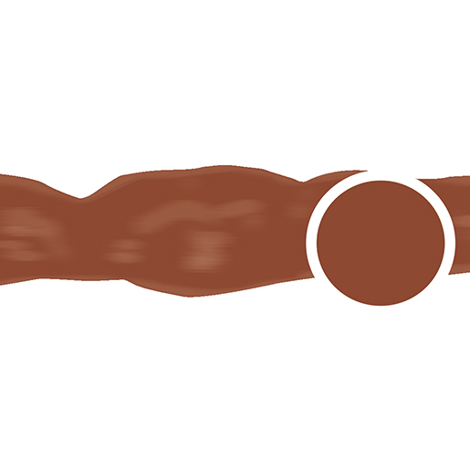 Detail von Neutraler Silikonblech in kupfer DATANEUTRAL SHEET 305