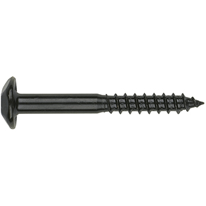 Tornillo inviolable TX cincado negro