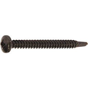 Tornillo DIN 7504N pavonado negro autoperforante