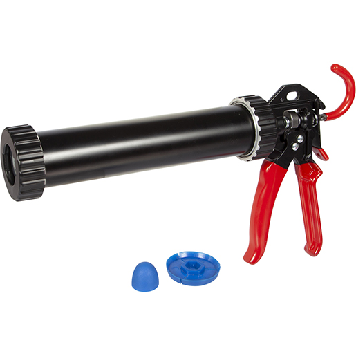 Pistola per silicone professionale con carcassa in alluminio