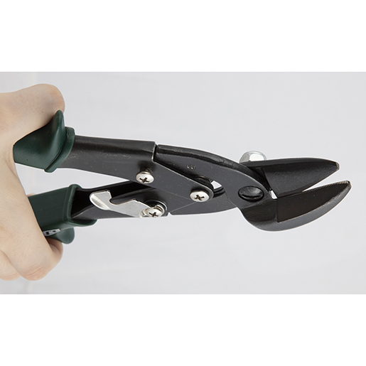 Detail von DOPPELHEBEL-BLECHSCHERE RE. DURCH. 300