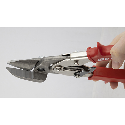 Detail von DOPPELHEBEL-BLECHSCHERE LI. DURCH. 300