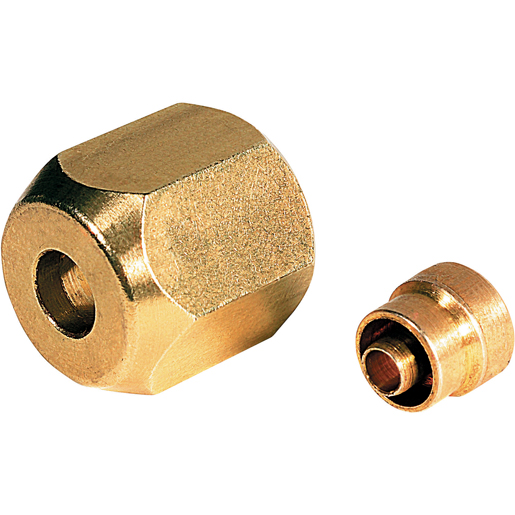 Zweiteiliges Stechnieten-Fitting