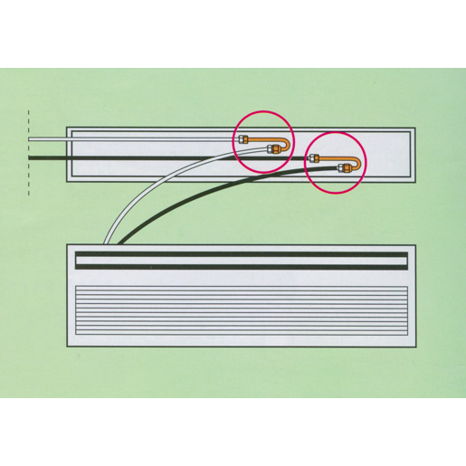 Technische Zeichnung von Reverse Fitting 100