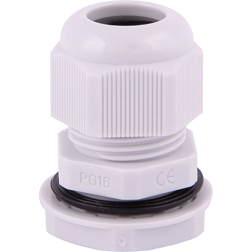 Pressacavo in nylon con controdado passo PG16