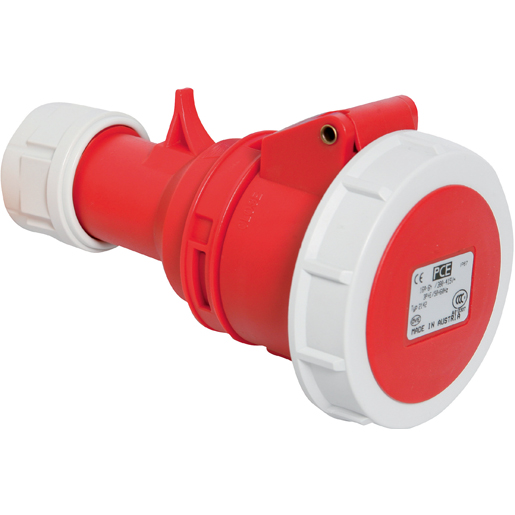 Detail von Stecker und Steckdose 16A IP67 V380 300