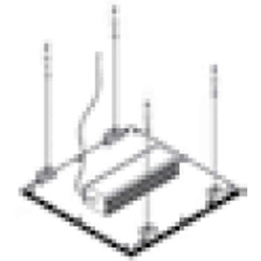 Dessin technique de KIT SUSPENSION  PANNEAU LED K222500/5 100