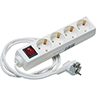BASE MULT.ELECT 4 TOMAS CON INTERRUPTOR