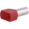 ADERENDHÜLSE ROT 2X1,00/N