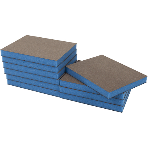 SCHLEIFSCHWAMM 98X120 MM BLAU