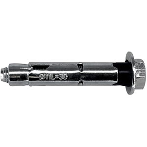 Ancoragem tipo camisa com parafuso hexagonal para cargas médias