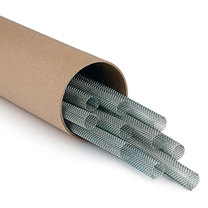 Tamiz metálico para taco químico