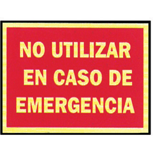 NO USAR CASO EMERGENCIA