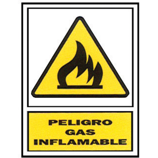 PEL. GAS INFLAMABLE