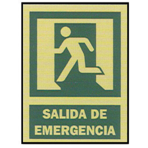 Señalización de evacuación