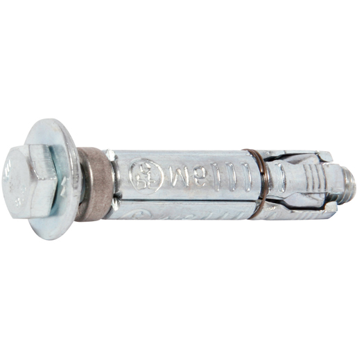 Anclaje de zamak para cargas medias-altas en materiales macizos y huecos