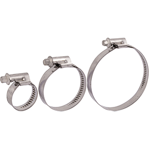 Fascetta vite compresa acciaio da 12 mm INOX A2 AISI 304