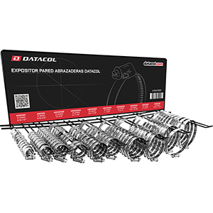 Expositor de pared para abrazaderas Datacol