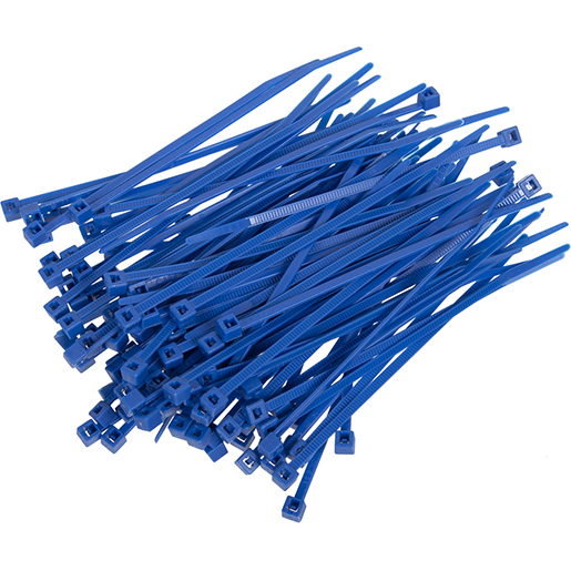 NYLON KABELBINDER BLAU 4,8X290 MM Inhalt der NYLON KABELBINDER BLAU 4,8X290 MM 200