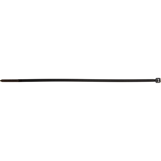 Fascetta in nylon per cablaggio nera 3,6x200 mm Fascetta in nylon per cablaggio nera 3,6x200 mm