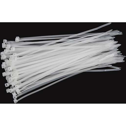 Inhalt der NYLON 6.6 KABELBINDER WEIß 2,5X150 MM 200