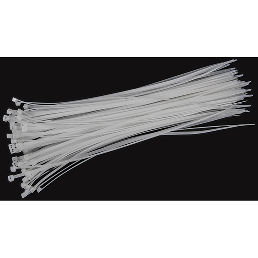 Inhalt der NYLON 6.6 KABELBINDER WEIß 4,8X380 MM 200